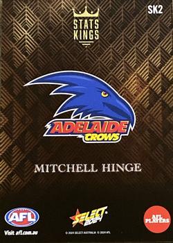 2024 Select AFL Footy Stars - Stats Kings #SK2 Mitchell Hinge Back